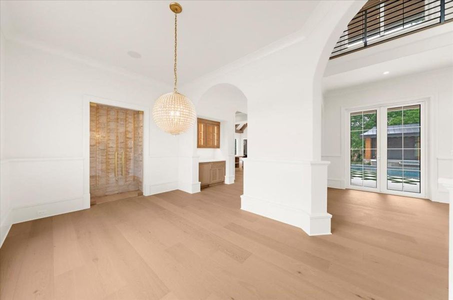 Spacious, unfurnished interior of a new home in , Canton (Image 82).