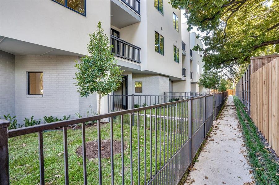 Photos are of unit #204. Unit #101 will feature white cabinets and grey wood floors. Photos are of unit #204. Unit #101 will feature white cabinets and grey wood floors.
