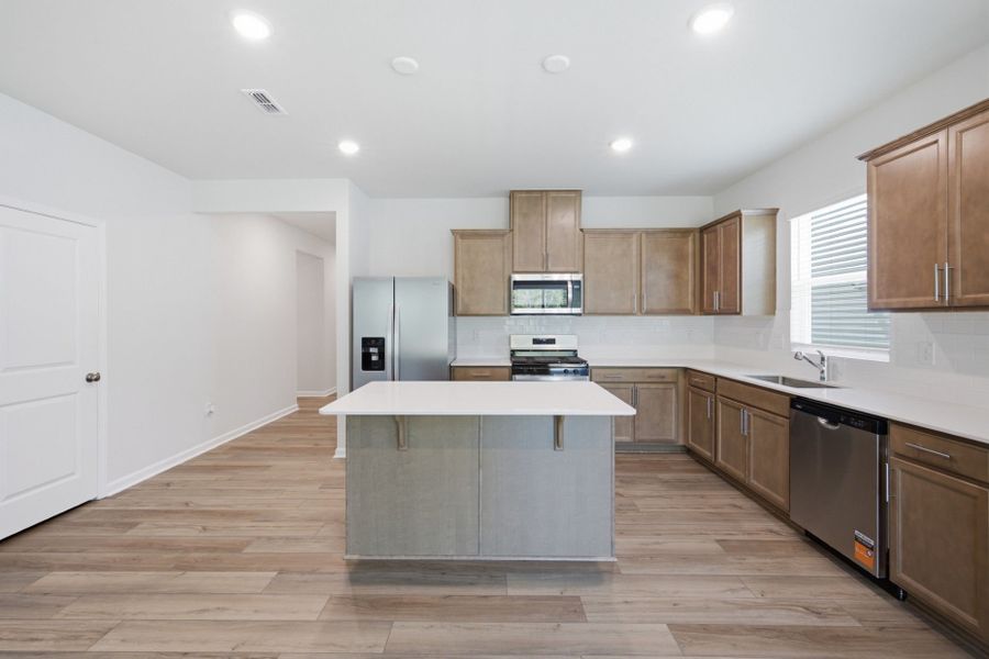 Furnished interior view inside a new home in Carpenter Falls, Durham (Image 19).