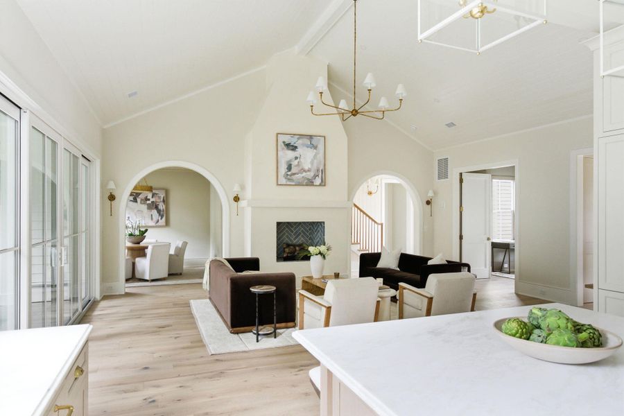 Furnished interior view inside a new home in , Mount Pleasant (Image 42).