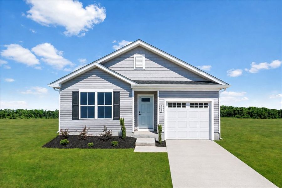 Front exterior of a new home in Sterling Oaks, Ash, NC, highlighting curb appeal (Image 1). Front exterior of a new home in Sterling Oaks, Ash, NC, highlighting curb appeal (Image 1).