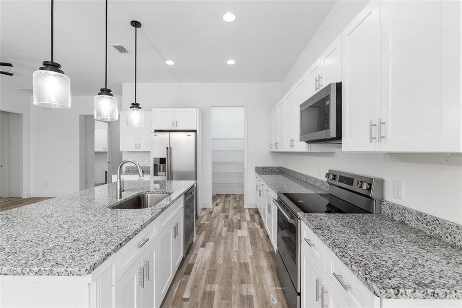 Furnished interior view inside a new home in , Ocala (Image 9).
