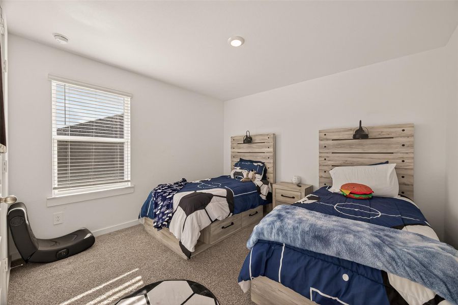 Furnished interior view inside a new home in Westland Ranch 50' Homesites, League City (Image 16).