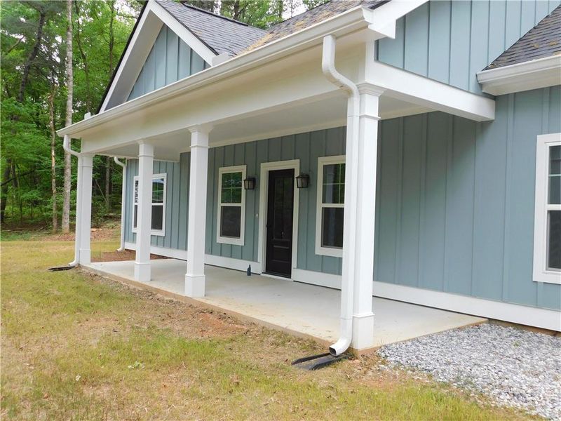 Exterior details and patio area of a home in , Dahlonega (Image 21). Exterior details and patio area of a home in , Dahlonega (Image 21).