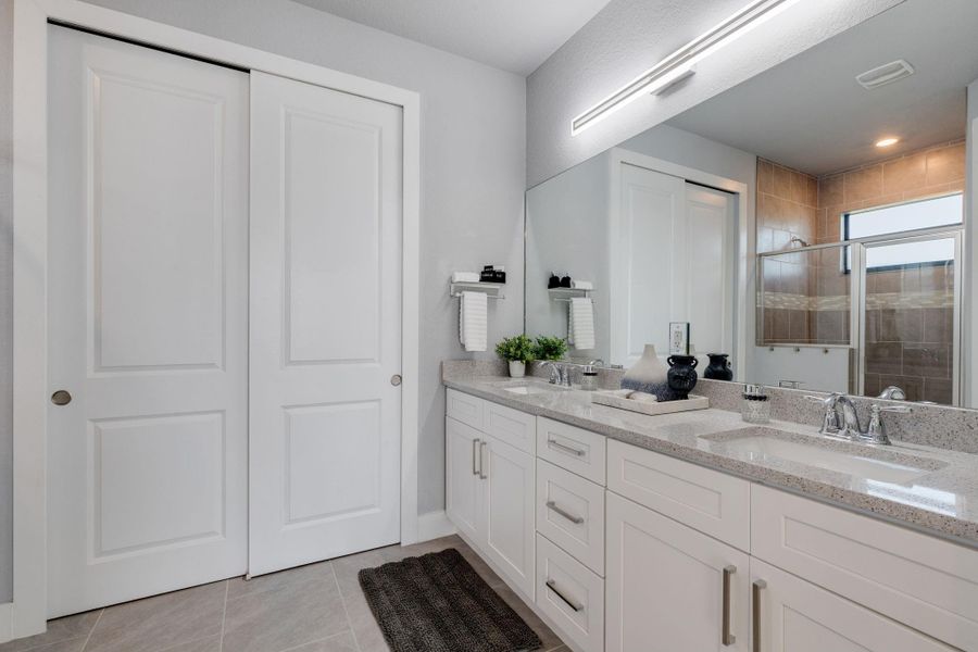 Furnished interior view inside a new home in , Cape Coral (Image 4). Furnished interior view inside a new home in , Cape Coral (Image 4).