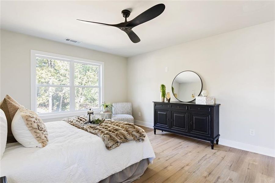Furnished interior view inside a new home in , Decatur (Image 13).