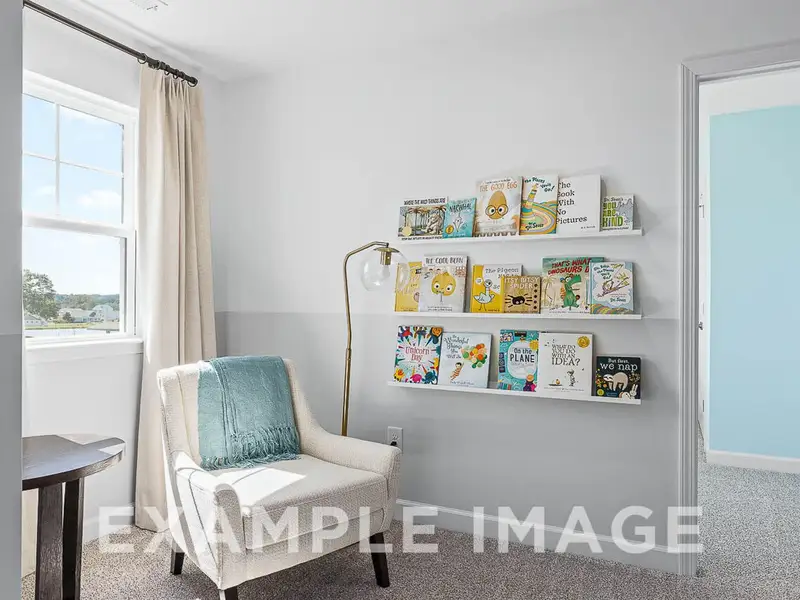 Furnished interior view inside a new home in Retreat at North Main, Lillington (Image 10).