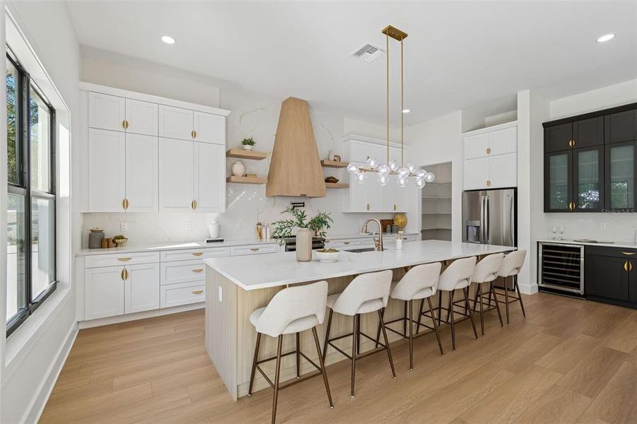 Furnished interior view inside a new home in , Tampa (Image 17).