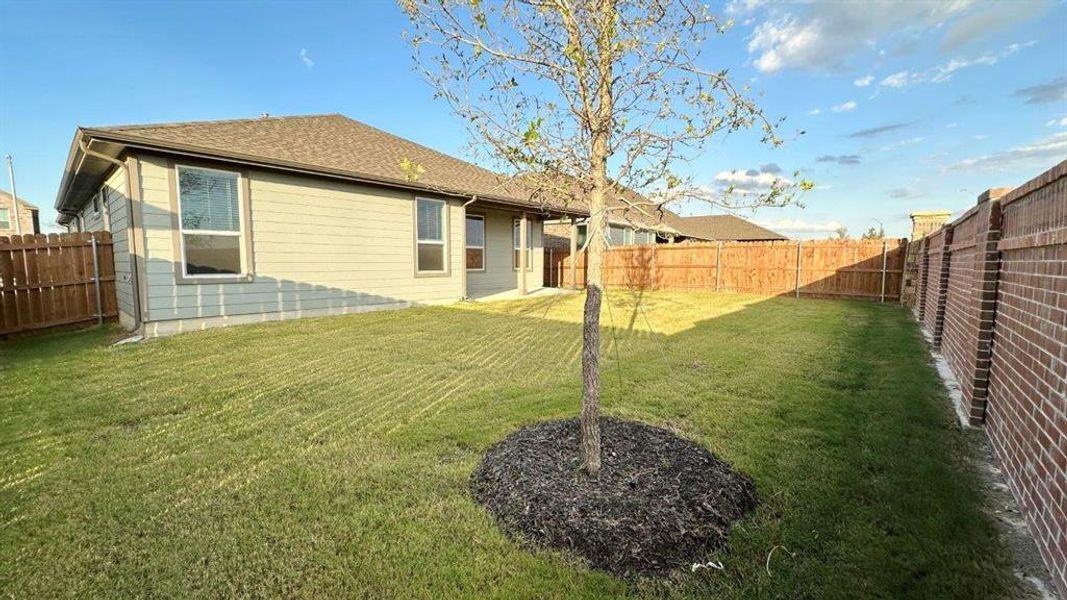 Exterior details and patio area of a home in Rock Creek Ranch, Fort Worth (Image 3).