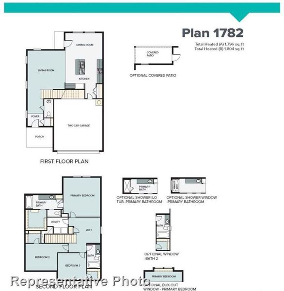 Harvest Ridge 1782 Floor Plan