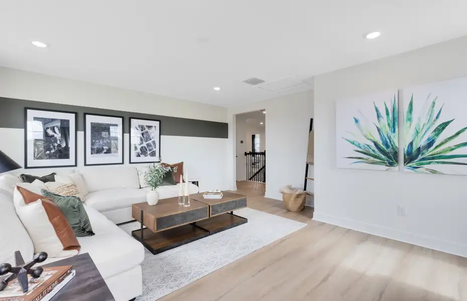 Representative furnished interior of a home built from the Serena by Pulte Homes in Westerly Park at Wildlight, Wildlight (Image 13).