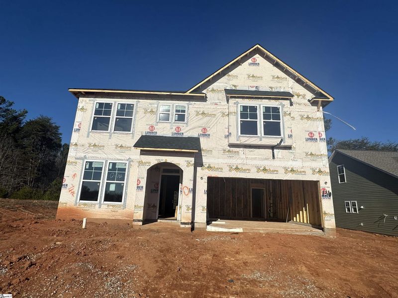 In-progress construction of a new home in Shiloh Trail, Wellford, SC (Image 3).