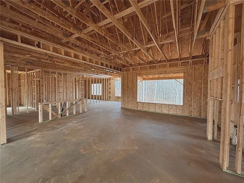 In-progress construction of a new home in Tuscany Hills, Douglasville, GA (Image 33).