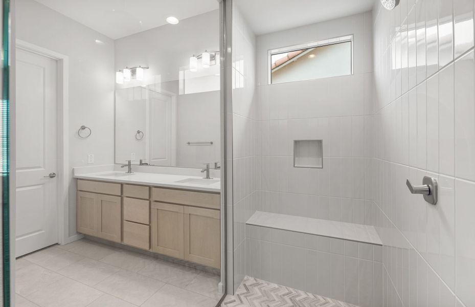 Furnished interior view inside a new home in Regent Hills - Meadow Series, Buckeye (Image 15).