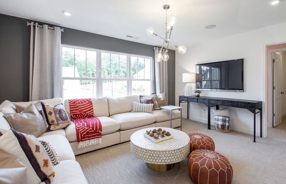 Spacious Loft on 2nd floor offers plenty of room t