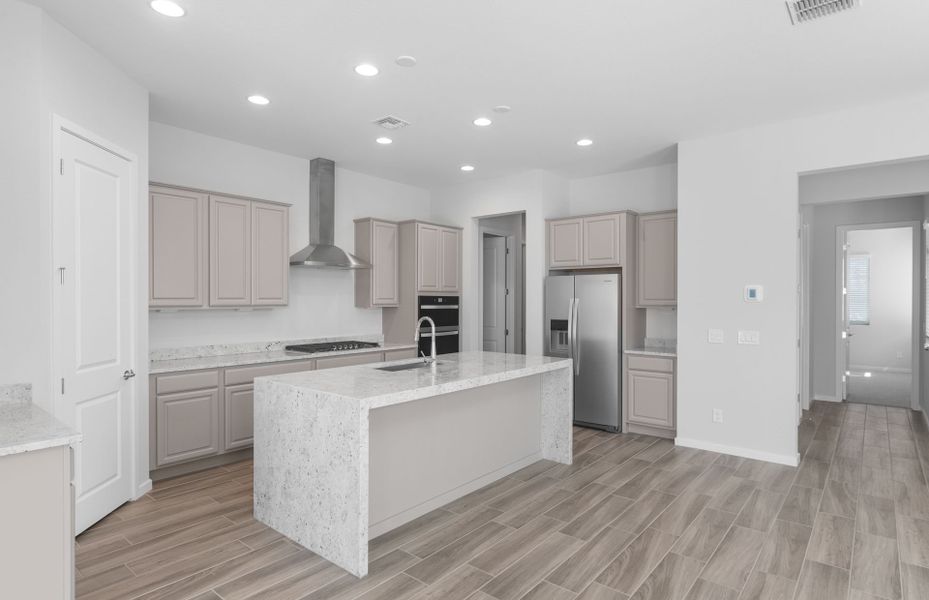 Furnished interior view inside a new home in Regent Hills - Meadow Series, Buckeye (Image 12).