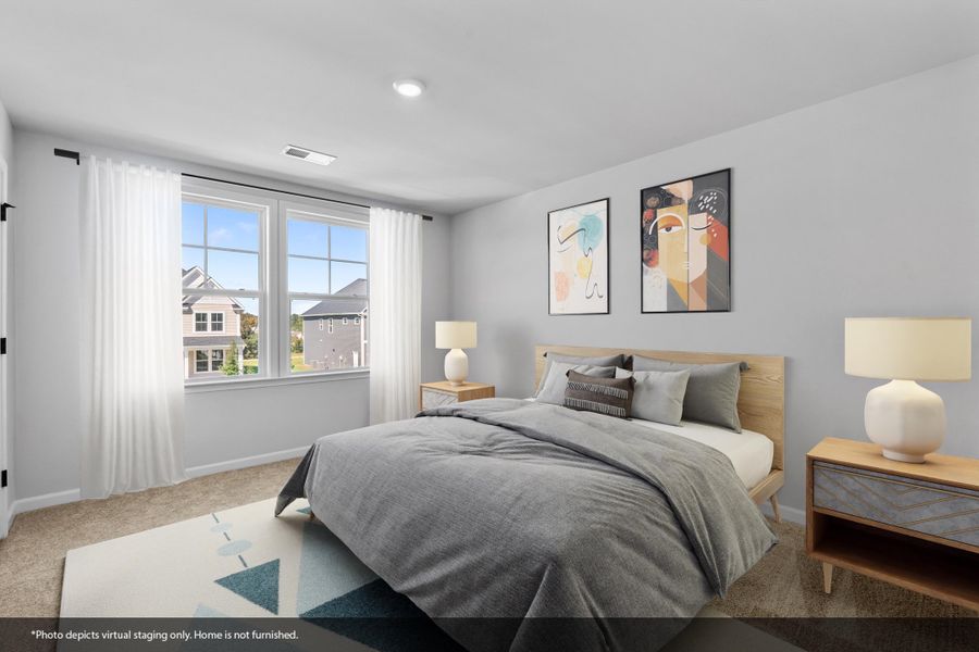 Furnished interior view inside a new home in Fieldstone, Lexington (Image 11).