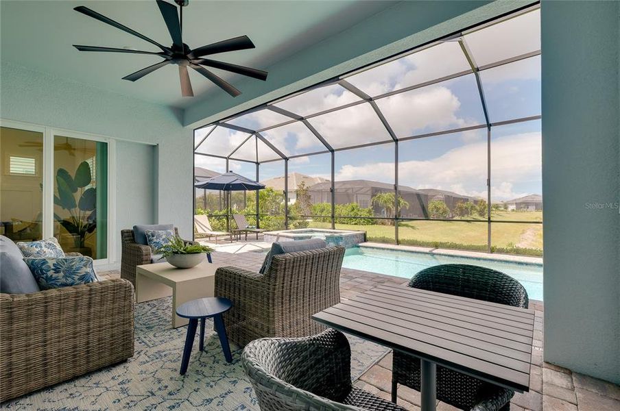 Exterior details and patio area of a home in , Englewood (Image 3).
