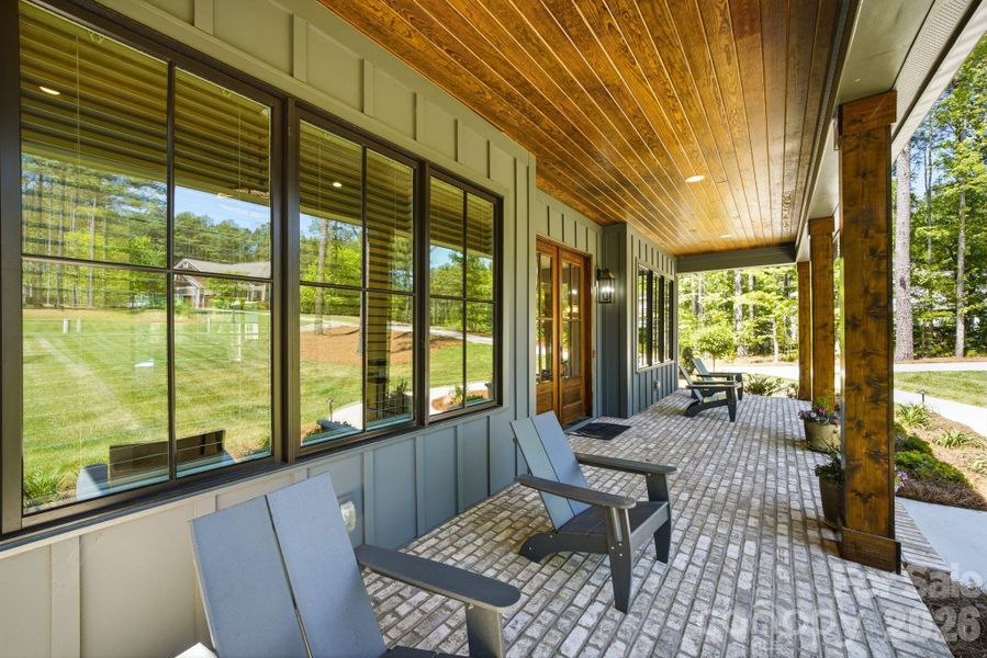 Exterior details and patio area of a home in , Lancaster (Image 3).