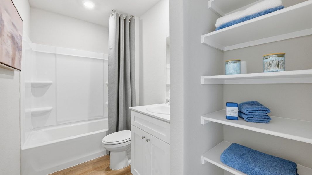 Furnished interior view inside a new home in Dry Creek, Bridgeport (Image 27). Furnished interior view inside a new home in Dry Creek, Bridgeport (Image 27).
