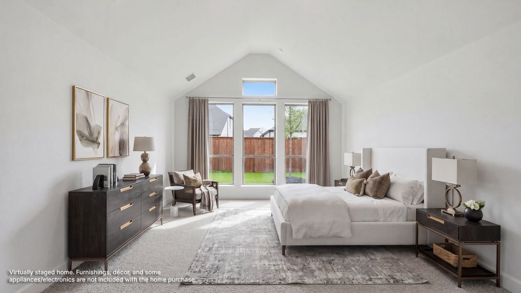Furnished interior view inside a new home in Cambridge Crossing, Celina (Image 10). Furnished interior view inside a new home in Cambridge Crossing, Celina (Image 10).