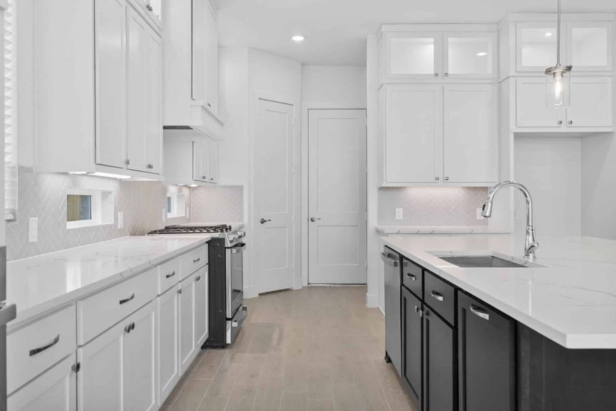 Furnished interior view inside a new home in Attwater 55s, Waller (Image 14).