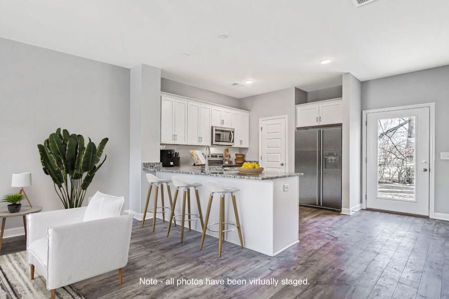 Representative furnished interior of a home built from the Fairfax by Parkside Builders in Oxford Station, Gallatin (Image 10).