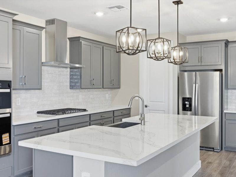 Furnished interior view inside a new home in Entrada Signature Series, Tolleson (Image 3).