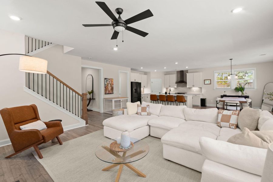 Furnished interior view inside a new home in , Mount Pleasant (Image 25).