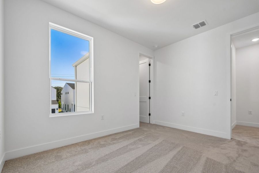 Spacious, unfurnished interior of a new home in Novel, Austin (Image 23). Spacious, unfurnished interior of a new home in Novel, Austin (Image 23).
