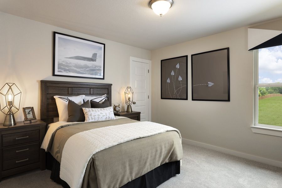 Furnished interior view inside a new home in Avondale, San Antonio (Image 11).