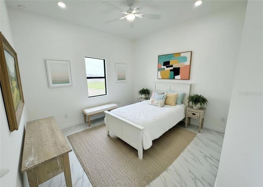 Furnished interior view inside a new home in , Cape Coral (Image 16).