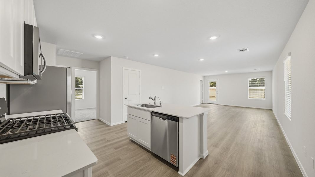 Furnished interior view inside a new home in Sunset Valley, Hockley (Image 6).