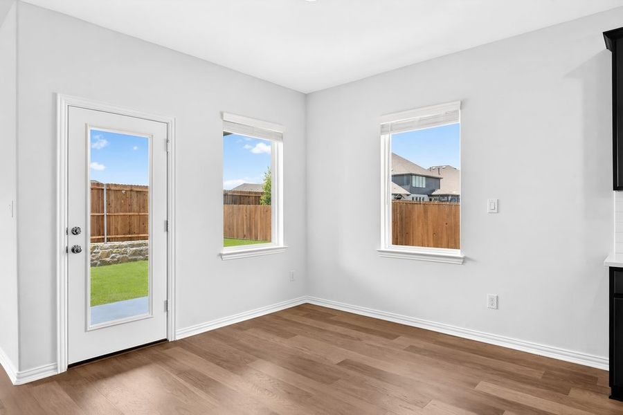 Spacious, unfurnished interior of a new home in Parks at Foster Crossing, Anna (Image 17). Spacious, unfurnished interior of a new home in Parks at Foster Crossing, Anna (Image 17).