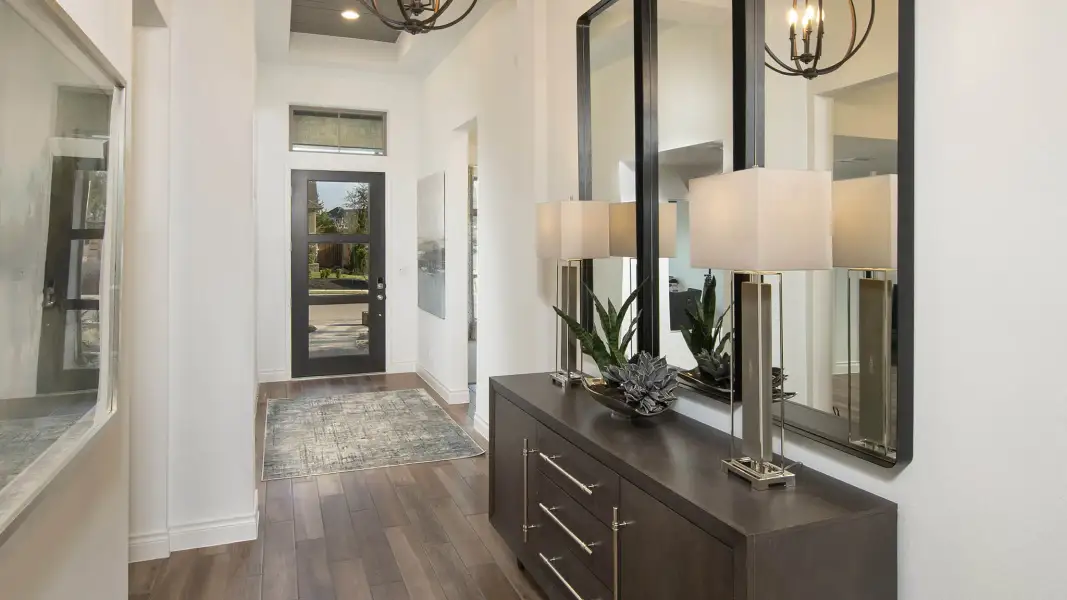 Furnished interior view inside a new home in Sweetgrass, Haslet (Image 33).