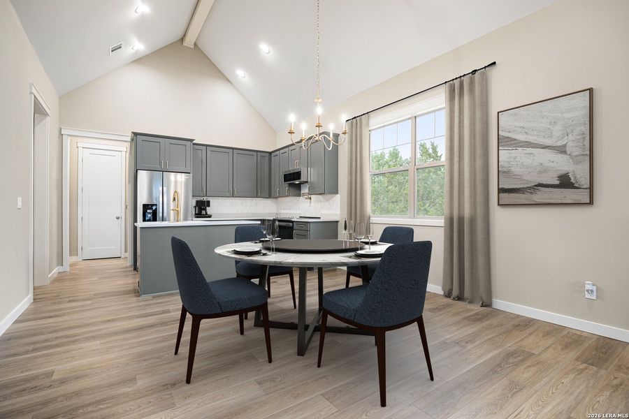Furnished interior view inside a new home in , Canyon Lake (Image 17).