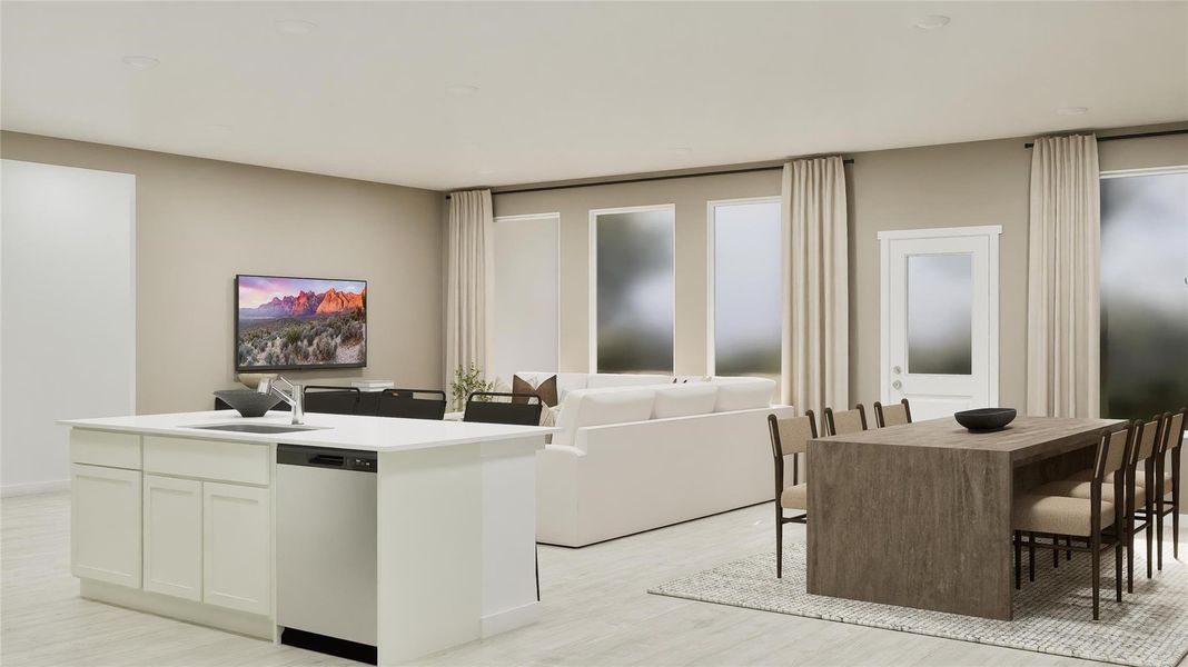 Furnished interior view inside a new home in Pleasant Hill, Bryan (Image 6).