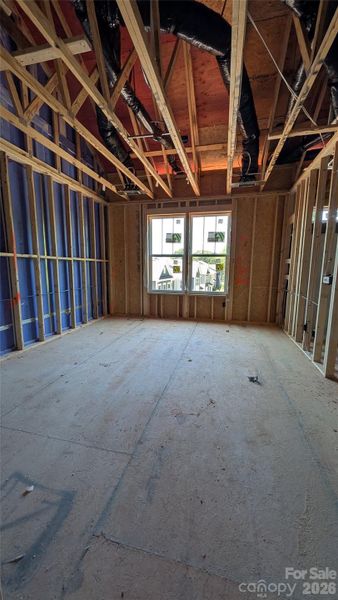 In-progress construction of a new home in Greenway Overlook, Charlotte, NC (Image 20).