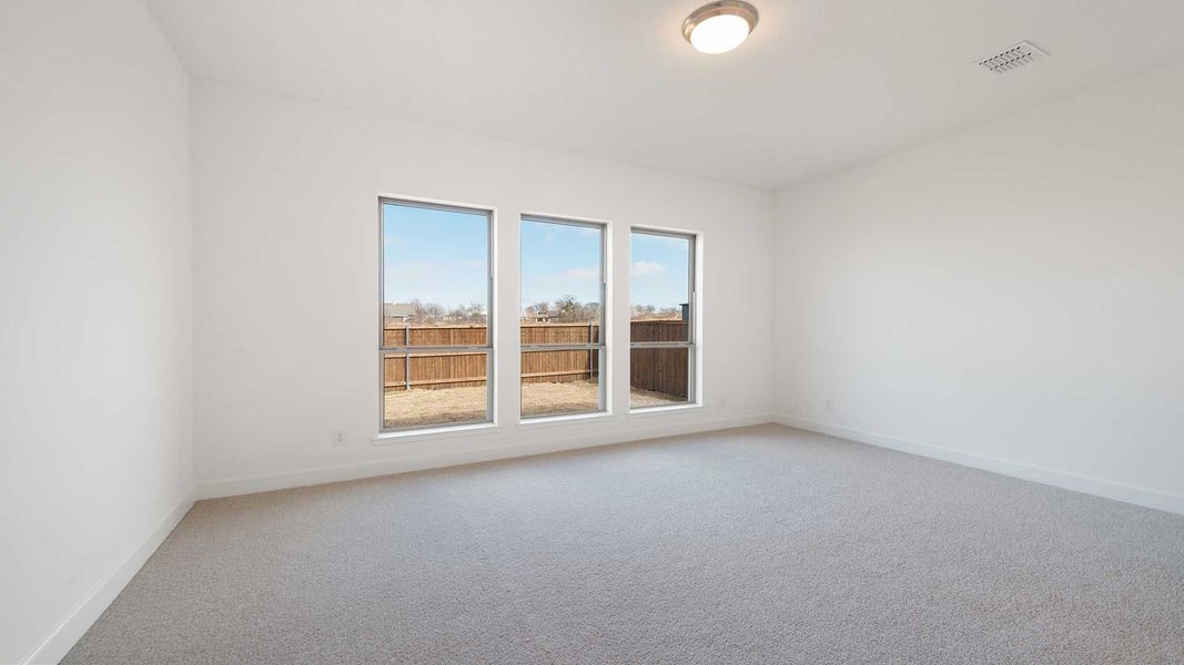 Spacious, unfurnished interior of a new home in Devonshire, Forney (Image 26). Spacious, unfurnished interior of a new home in Devonshire, Forney (Image 26).