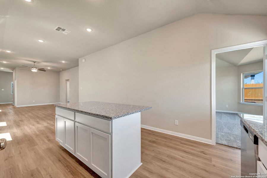 Furnished interior view inside a new home in Park Place, New Braunfels (Image 10).