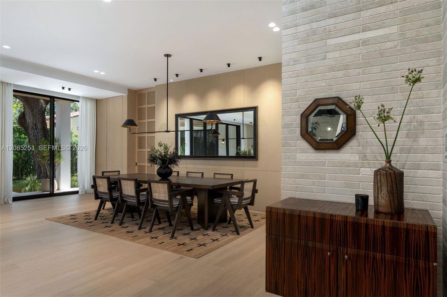 Furnished interior view inside a new home in , Coral Gables (Image 13). Furnished interior view inside a new home in , Coral Gables (Image 13).