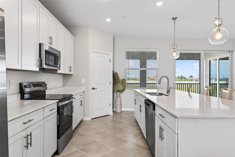 Furnished interior view inside a new home in , Venice (Image 36).