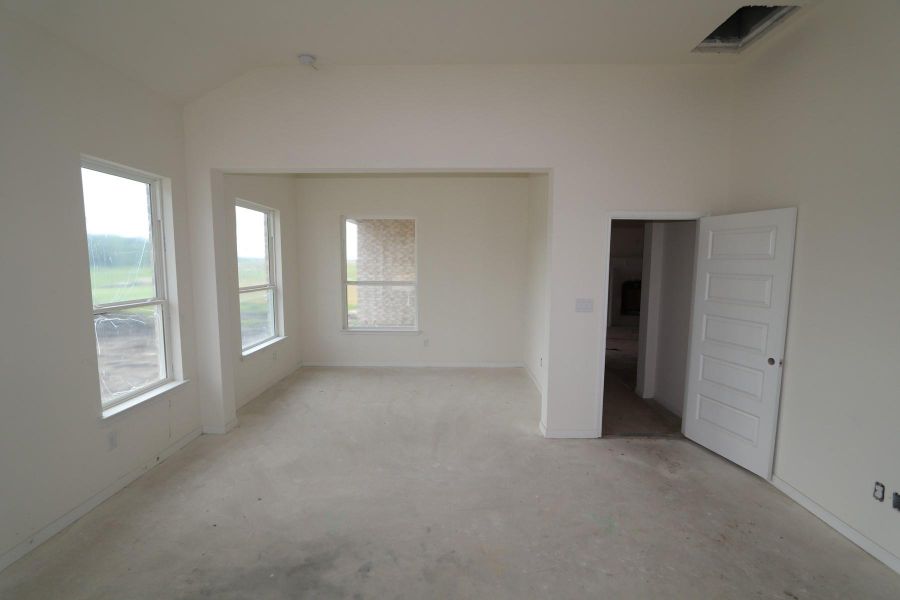 Primary suite with sitting room - still under construction!