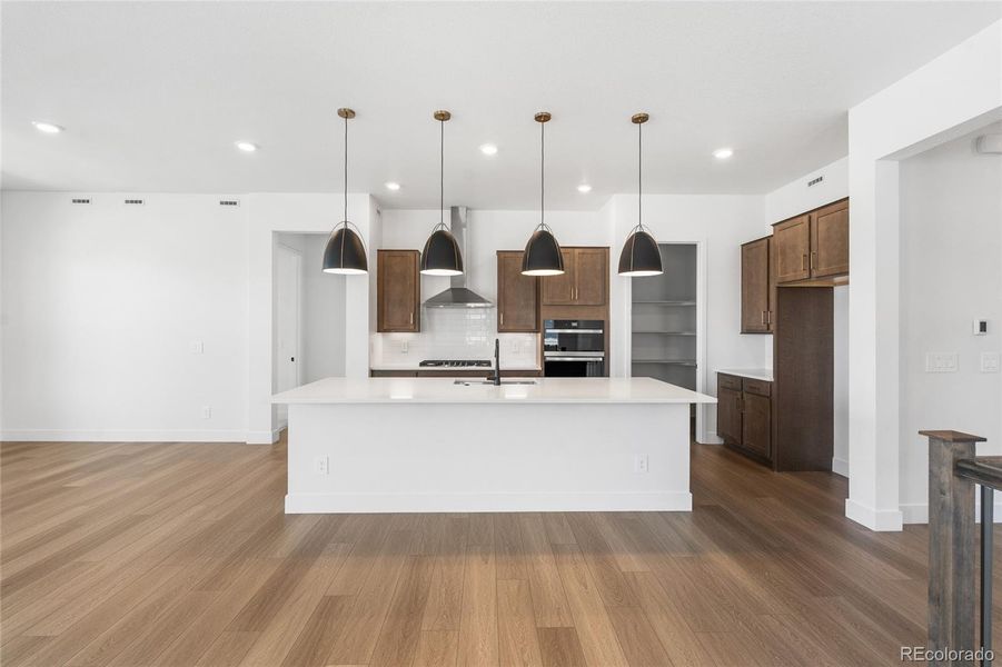 Furnished interior view inside a new home in Hilltop at Inspiration, Aurora (Image 5).