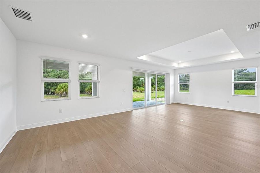 Spacious, unfurnished interior of a new home in Creeks Edge at Twin Rivers, Parrish (Image 17).