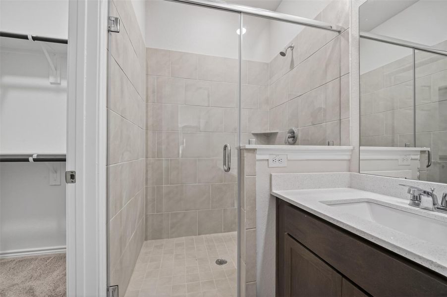 Furnished interior view inside a new home in , Houston (Image 10).