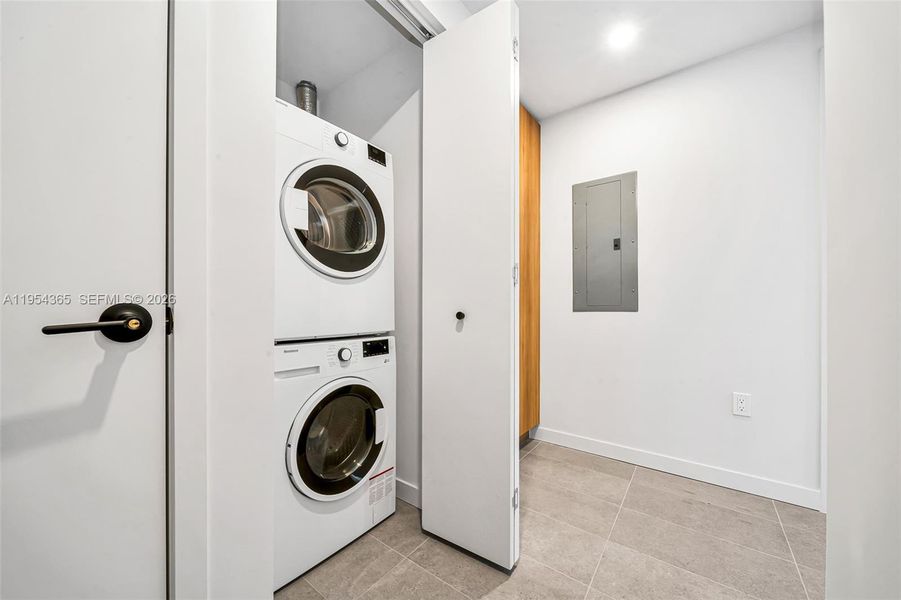 Furnished interior view inside a new home in , Miami (Image 12).