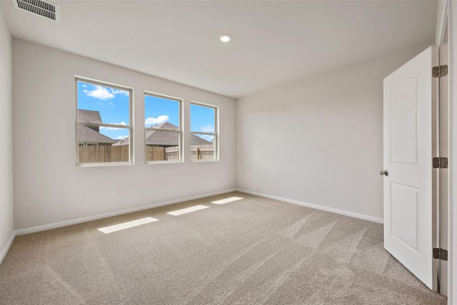 Spacious, unfurnished interior of a new home in Cannon Ranch, Dripping Springs (Image 24). Spacious, unfurnished interior of a new home in Cannon Ranch, Dripping Springs (Image 24).