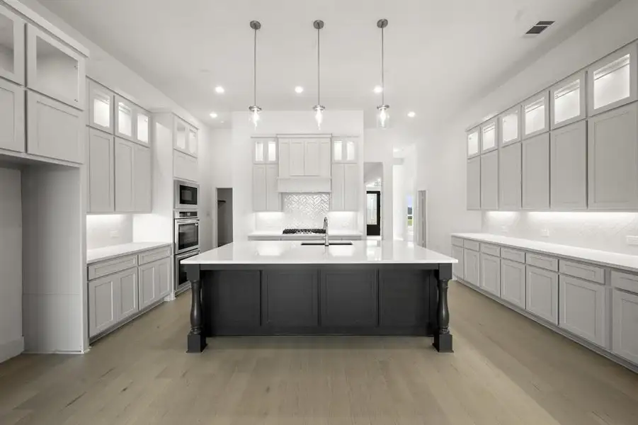 Furnished interior view inside a new home in High Country, Burleson (Image 13).
