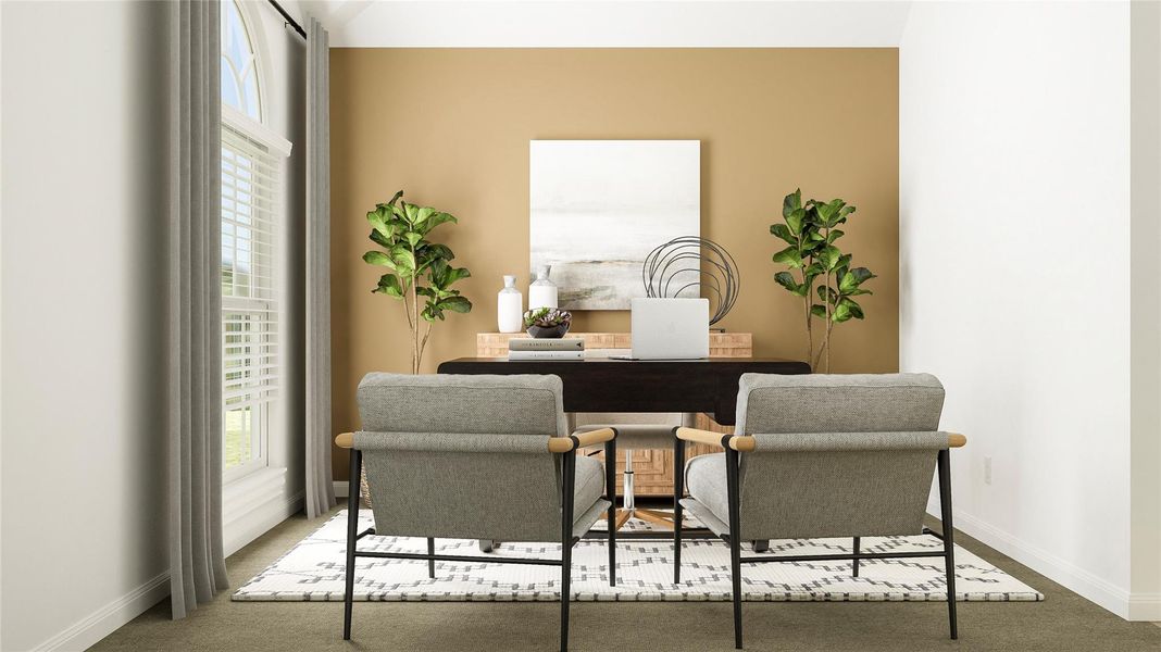 Furnished interior view inside a new home in Lively Ranch: Brookstone Collection, Georgetown (Image 10). Furnished interior view inside a new home in Lively Ranch: Brookstone Collection, Georgetown (Image 10).